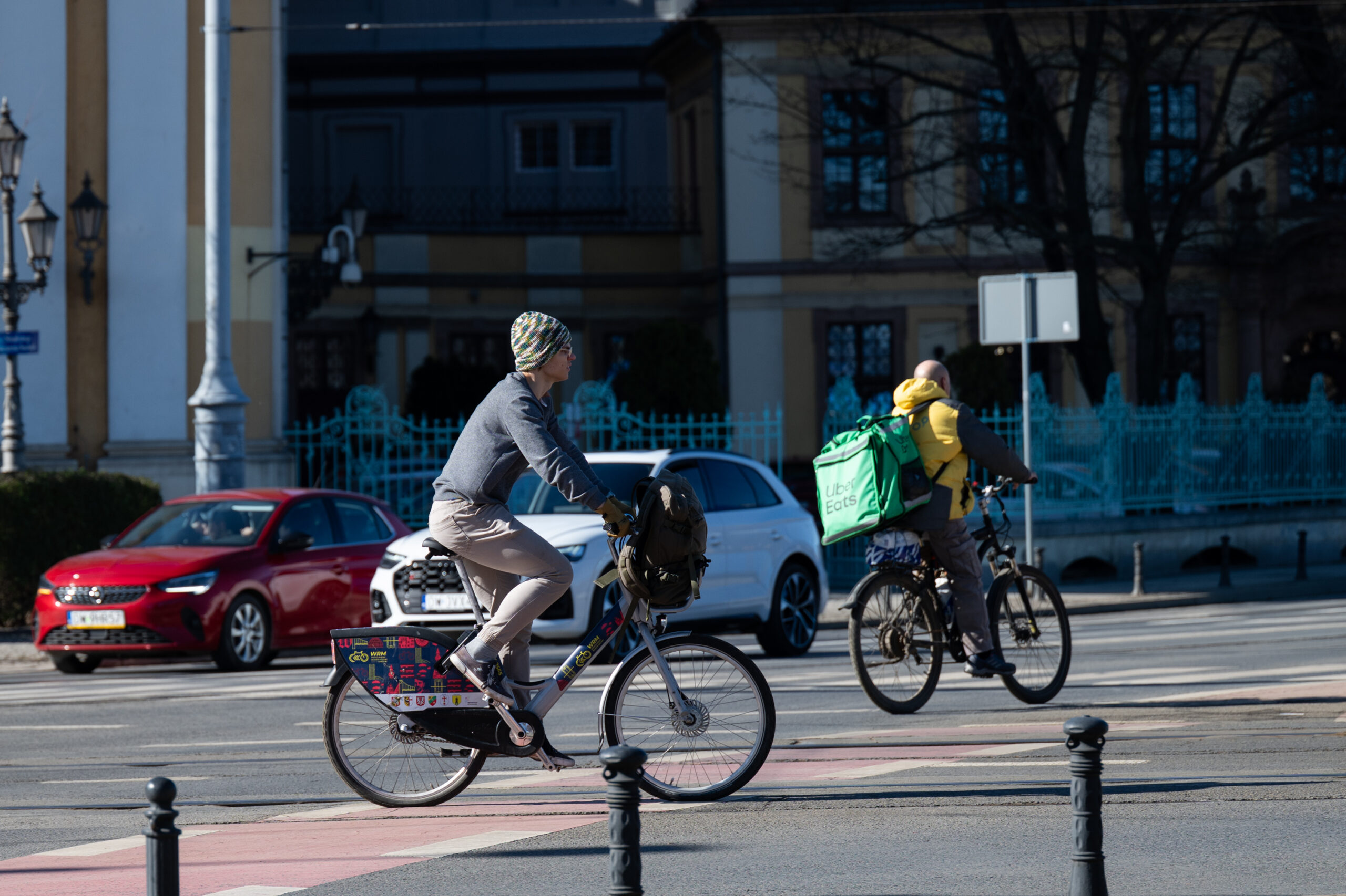 Nowoczesne kamery z licznikami wychwytują wrocławskich rowerzystów