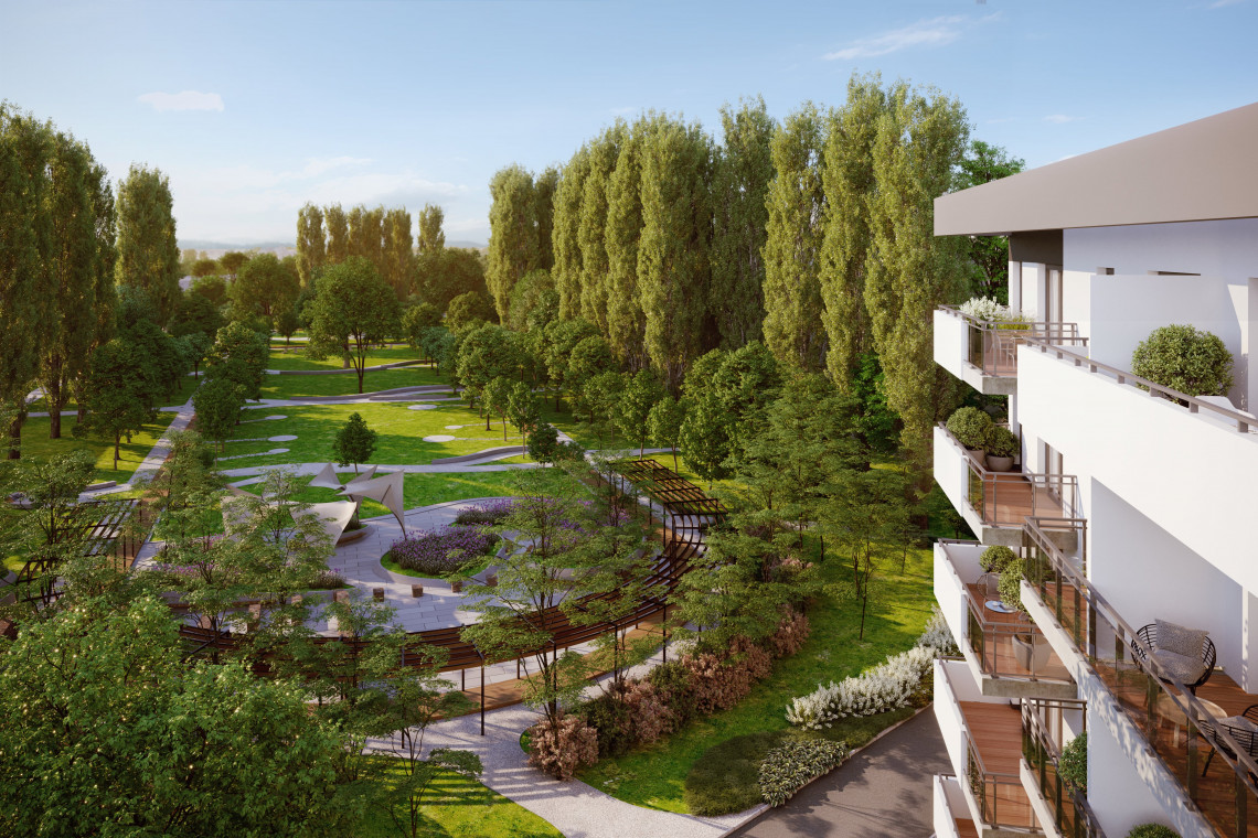 Nowy park na Kępie Mieszczańskiej